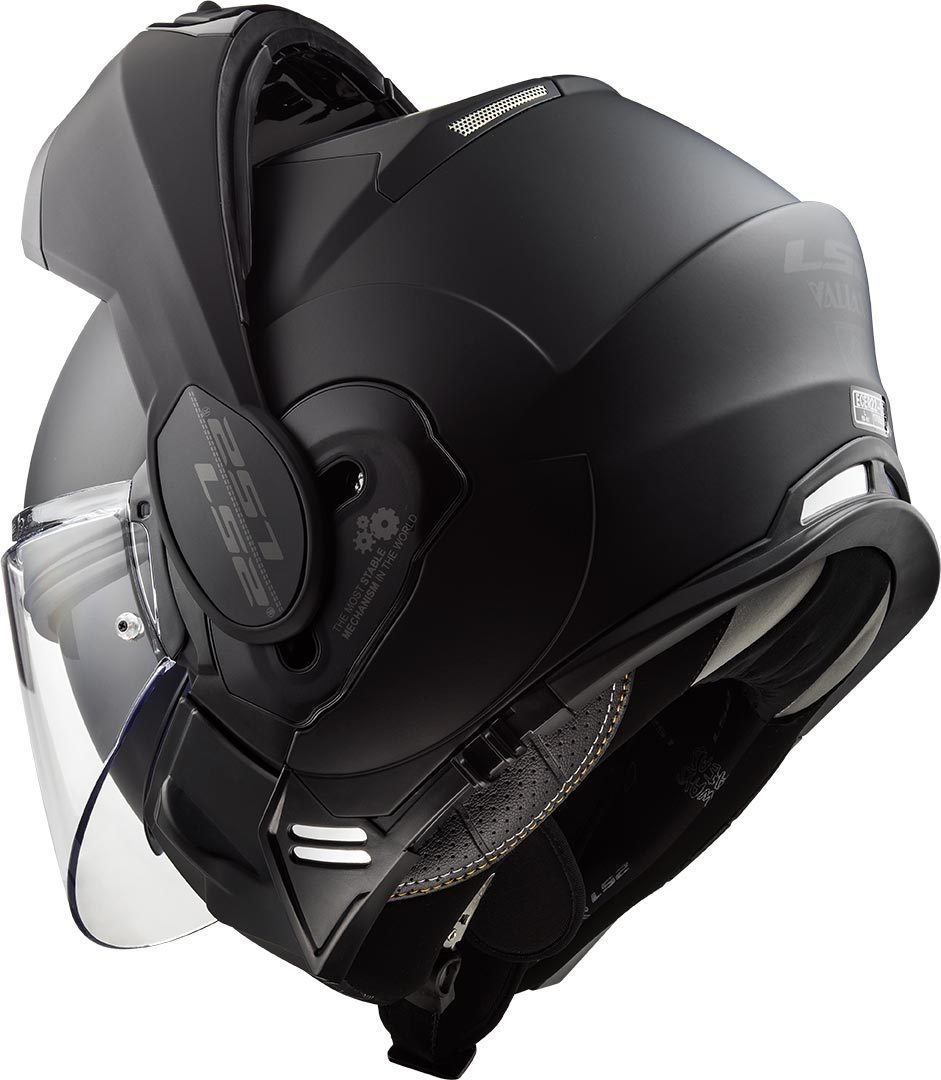 Casco LS2 VALIANT NOIR Modular. Casco De Moto Abatible Negro Mate.