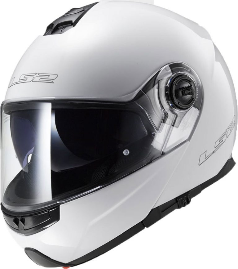 LS2 Helmets Casco Moto Modulare Strobe 2 – Taglia M (57/58) – Monza Grigio Opaco E Fluor – Omologazione 22.06, Doppia Visiera E Chiusura Rapida