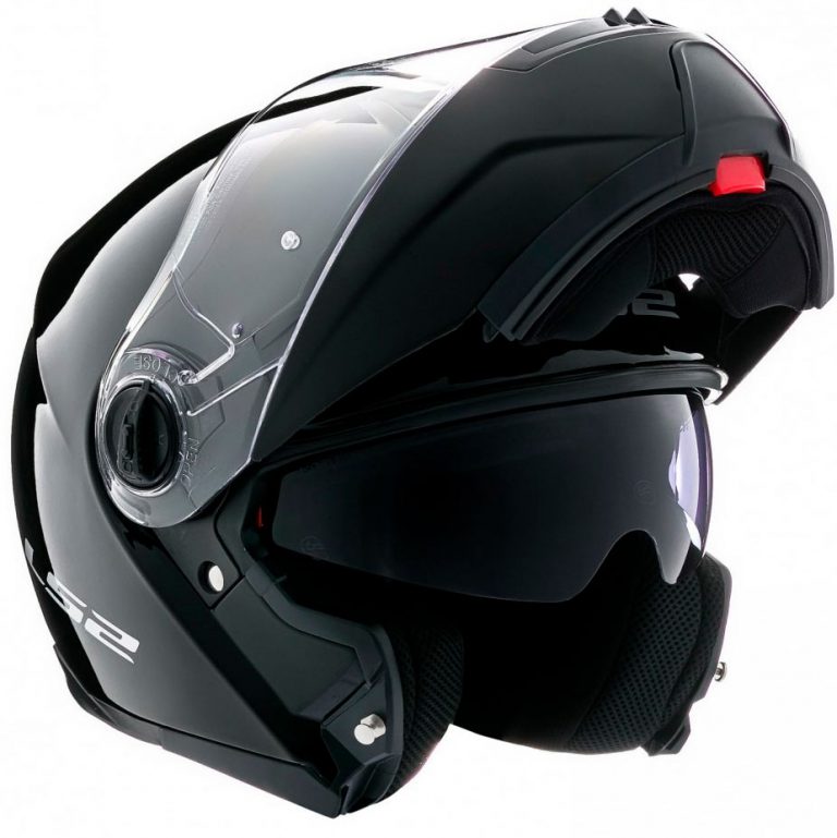LS2 Helmets Casco Moto Modulare Strobe 2 – Taglia M (57/58) – Monza Grigio Opaco E Fluor – Omologazione 22.06, Doppia Visiera E Chiusura Rapida