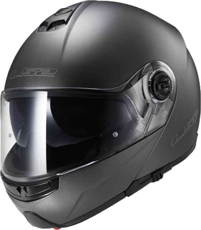 Casco Modular LS2 STROBE II | Talla M, Color Azul Marino Mate | Norma ECE 22.06, Pinlock Incluido