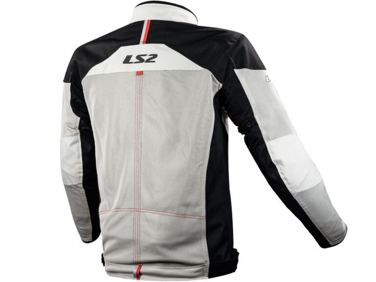 Chaqueta LS2 ALBA hombre Verano negro/gris claro. OFERTA 2020